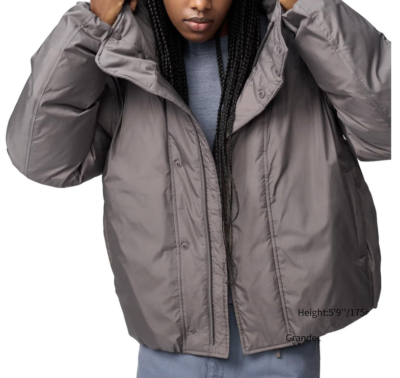 Uniqlo Women's Pufftech Parka 36 Brown