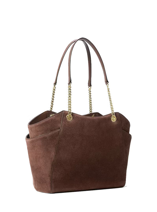 Michael Kors Women's Jet Set Travel Large Tote Bag Nutmeg/Gold