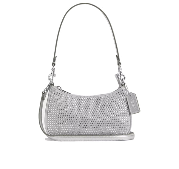 Coach Women's Teri Mini Crossbody Bag Silver/Silver