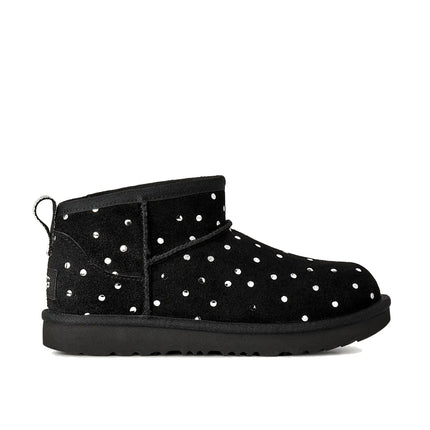 UGG Big Kids' Classic Ultra Mini Shiny Dots Black