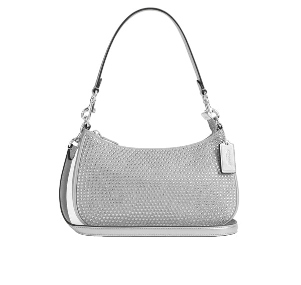 Coach Women's Teri Shoulder Bag Silver/Silver