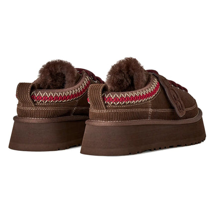 UGG Women's Heritage Lace-Up Slipper Burnt Cedar