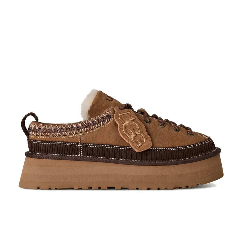 UGG Women's Heritage Lace-Up Slipper Chestnut