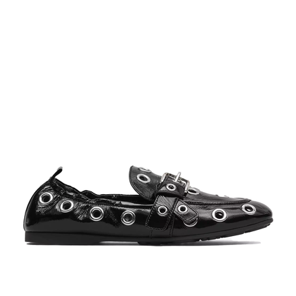 Marc Jacobs Women's The Grommet Jude Loafer Black