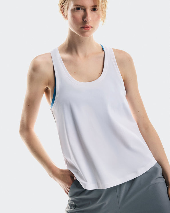 On Cloud Women's Focus Tank 3 W White