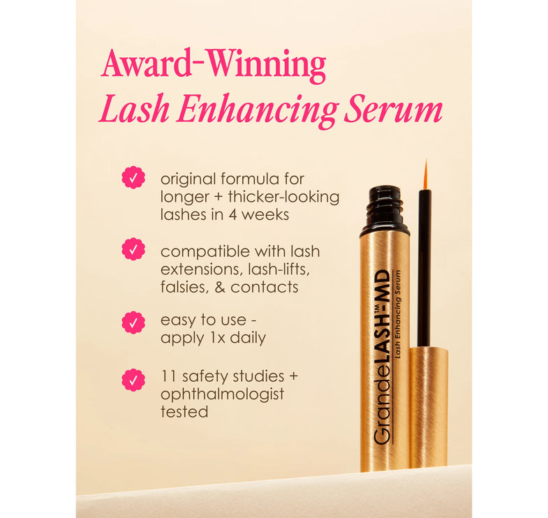 Grande Cosmetics GrandeLASH-MD Lash Enhancing Serum 0.10 oz/3 mL