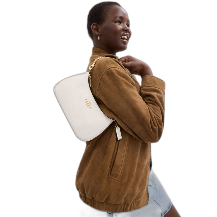 Coach Women's Teri Shoulder Bag Gold/Chalk