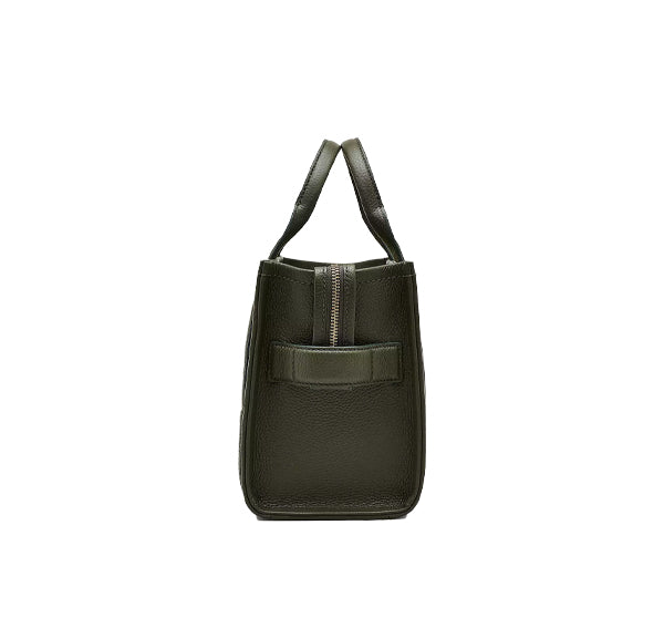 Marc Jacobs Women's The Leather Small Tote Bag Forest