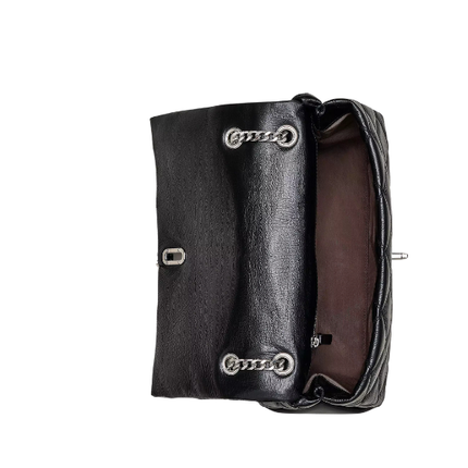 Marc Jacobs Women's The Quilted Dual Convertible Shoulder Bag Black