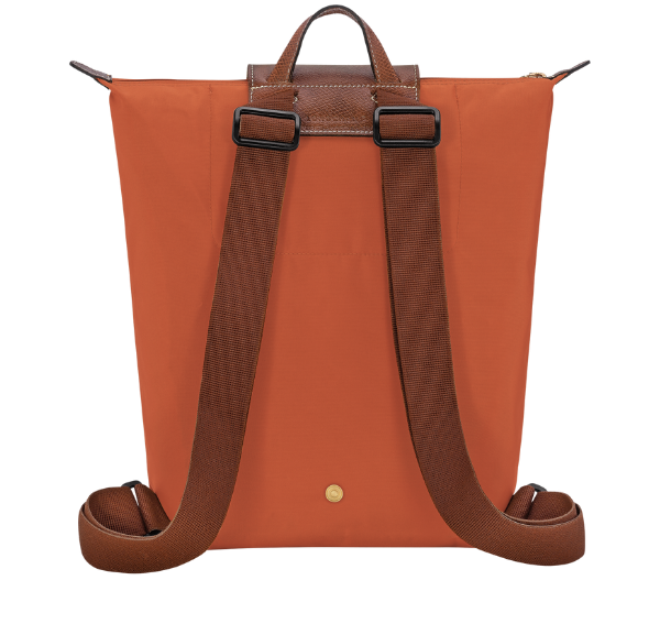Longchamp Women's Le Pliage Original M Backpack Brick