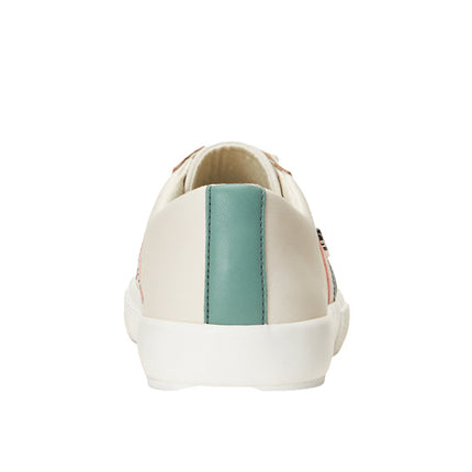 Polo Ralph Lauren Women's Janson II Leather Sneaker Soft White Pink Opal - Hemen Kargoda - Stok Bitirme İndirimi
