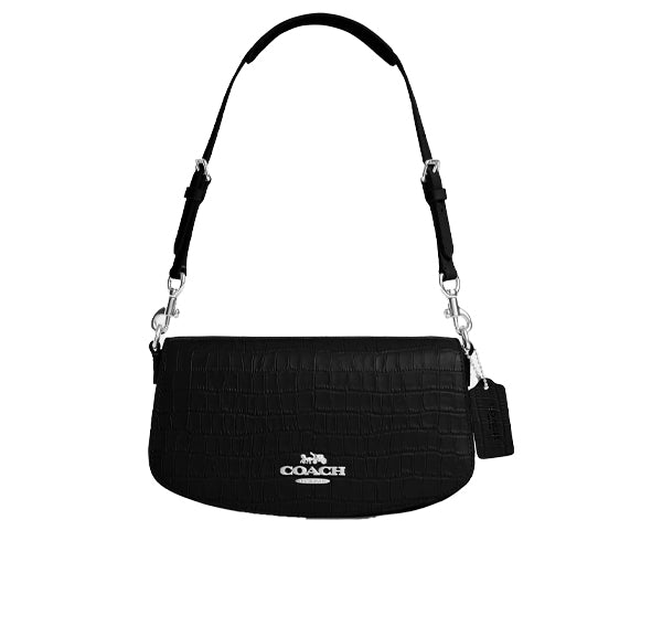 Coach Women's Andrea Shoulder Bag Silver/Black