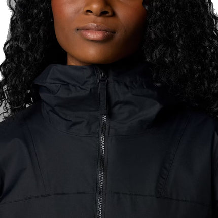 Columbia Women's Sweet Creek II Lined Rain Jacket Black