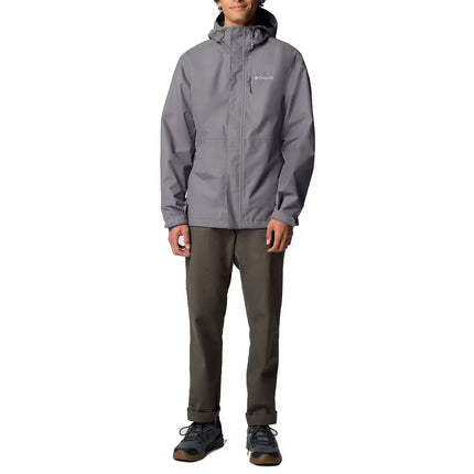 Columbia Men's Hikebound II Rain Jacket City Grey