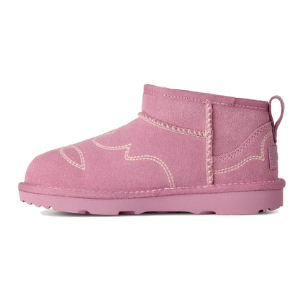UGG Big Kids' Classic Ultra Mini Western Dusty Orchid