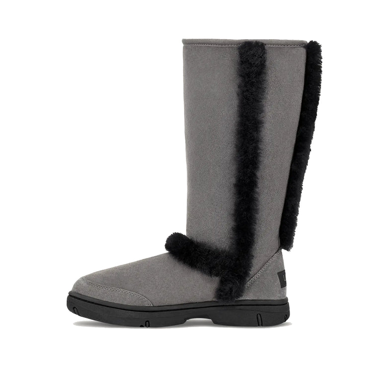 UGG Women's Sunburst Tall Grey/Black