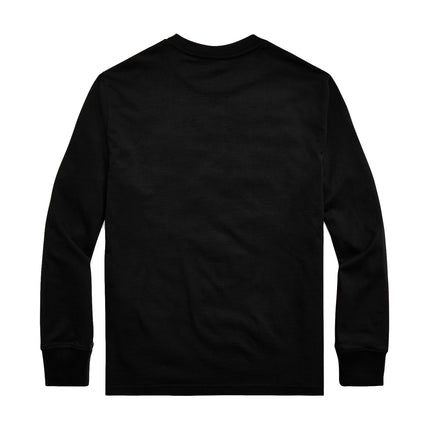 Polo Ralph Lauren Boy's Cotton Jersey Long-Sleeve Tee RL Black