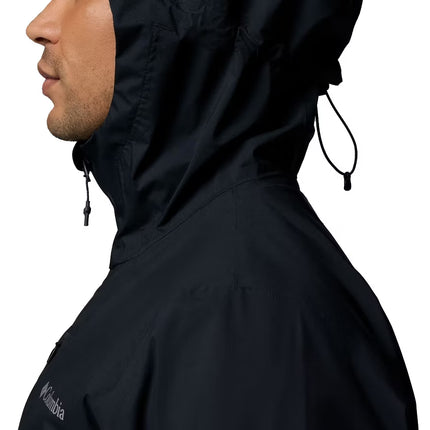 Columbia Men's Trailborne 2.5L Rain Shell Black