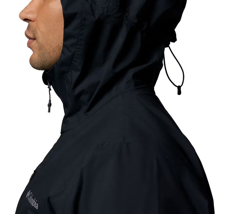 Columbia Men's Trailborne 2.5L Rain Shell Black