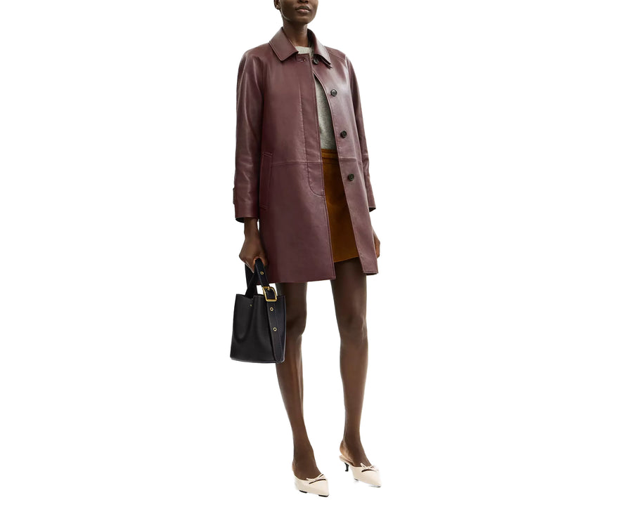 Coach Women's  Bleecker Bucket Bag 21 Brass/Black