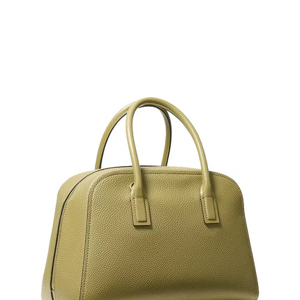 Michael Kors Women's Ashton Medium Satchel Bag Oregano/Gold