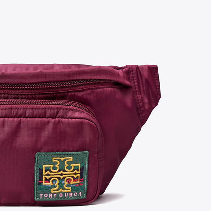 Tory Burch Women's Ripstop Belt Bag Winetasting