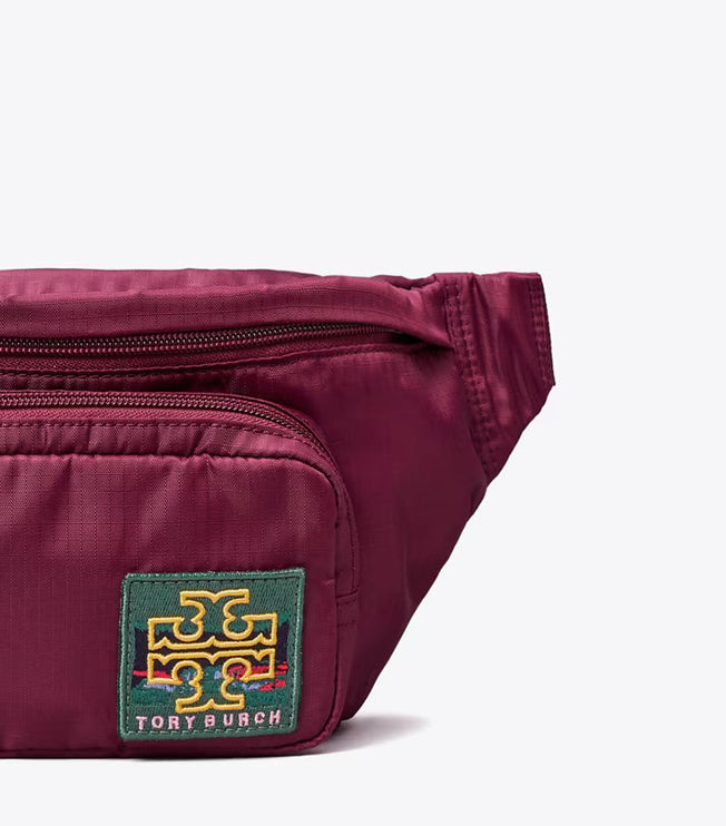 Tory Burch Women's Ripstop Belt Bag Winetasting