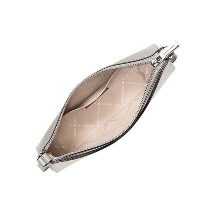 Michael Kors Women's Arden Medium Crossbody Bag Pearl Grey