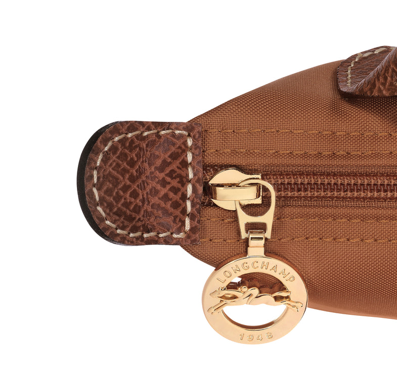 Longchamp Women's Le Pliage Original Pouch With Handle Cognac