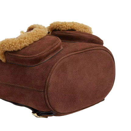 Coach Women's Hadley Backpack Gold/Vintage Brown Multi