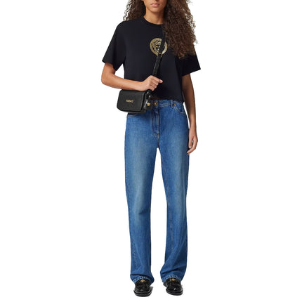 Versace Women's Versace Tag Nappa Mini Bag Black