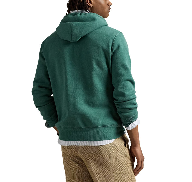 Polo Ralph Lauren Men's Polo Bear Fleece Hoodie Washed Forrest
