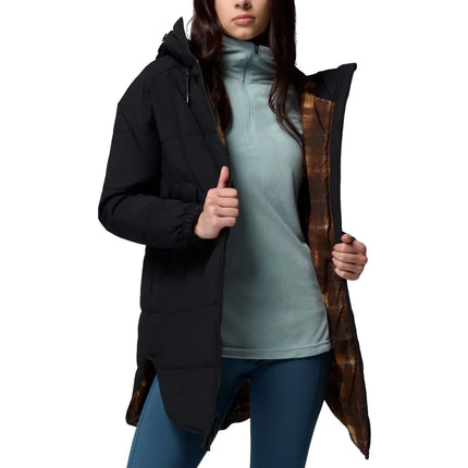 Columbia Women's Chatfield Hill II Novelty Jacket Black/Tobacco Omblur Print