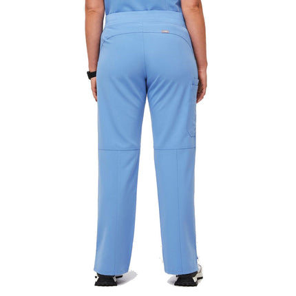 FIGS Women's Kade Cargo Scrub Pants Ceil Blue