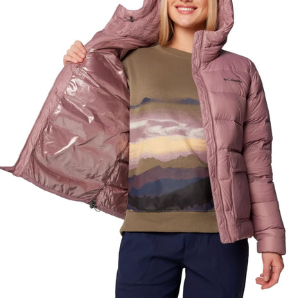 Columbia Women's Harmony Falls Hooded Down Jacket Fig