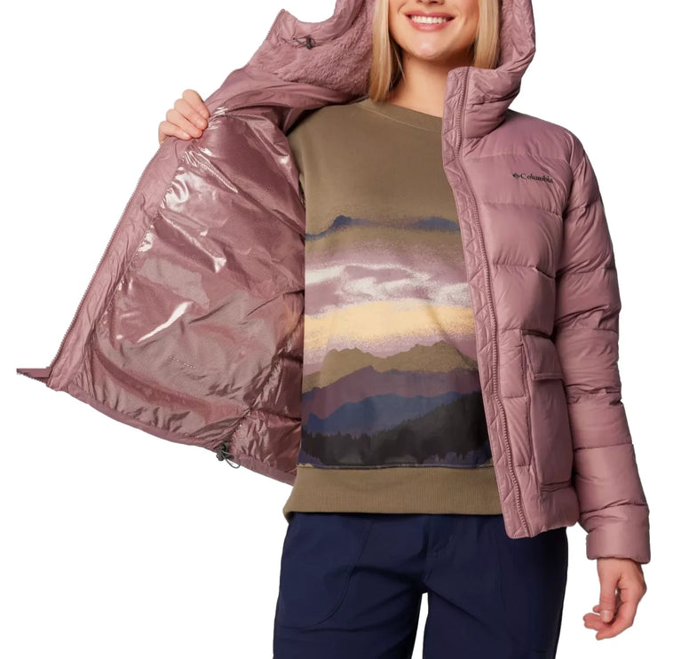 Columbia Women's Harmony Falls Hooded Down Jacket Fig