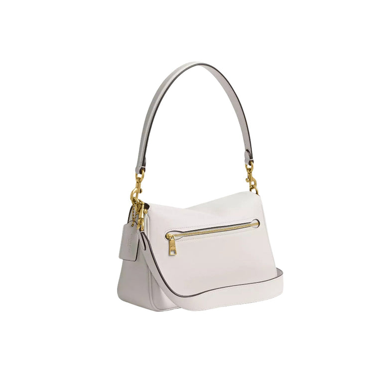 Coach Women's Soft Tabby Shoulder Bag Brass/Chalk