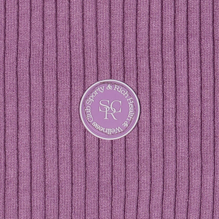 Sporty & Rich Women's SRHWC Ribbed Tank Violet