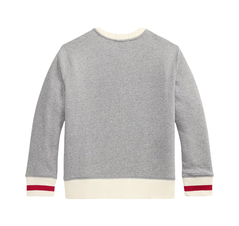 Polo Ralph Lauren Boy's Polo Bear Fleece Sweatshirt Vintage Pepper