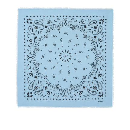 KUJTEN Women's Large Bandana Hachiko Zephyr Blue