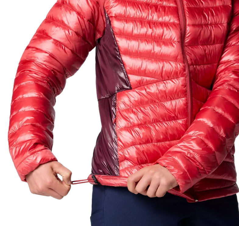 Columbia Women's Labyrinth Loop II Hooded Jacket Daredevil/Moonvista