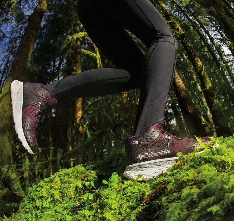 Columbia Women's Konos TRS OutDry Mid Shoe Moonvista/Blush Rose