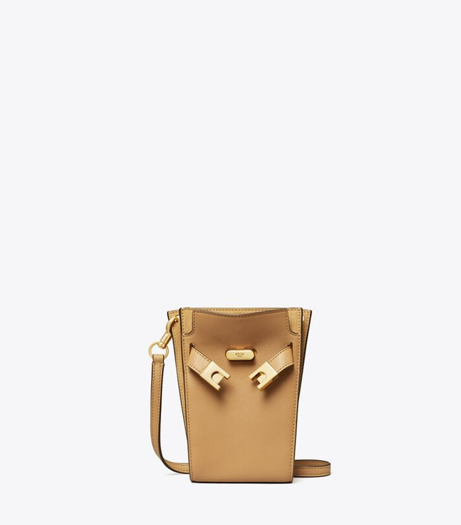 Tory Burch Women's T Phone Crossbody Macadamia