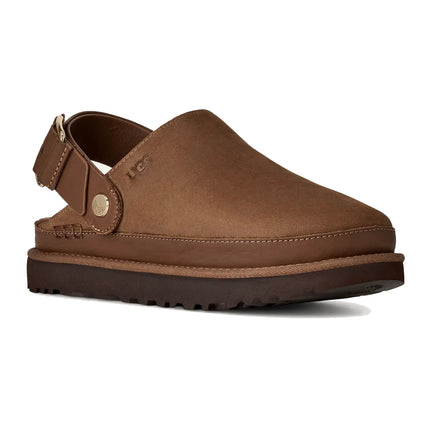 UGG Women's Goldenstar Villa Clog Dark Chestnut