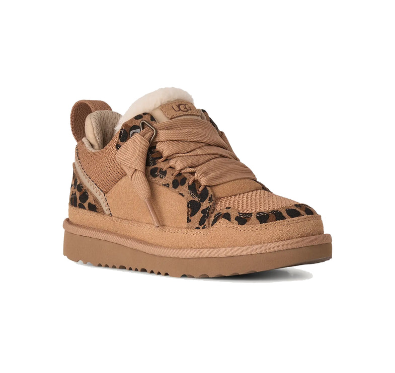 UGG Big Kids' Lowmel Spotted Tan
