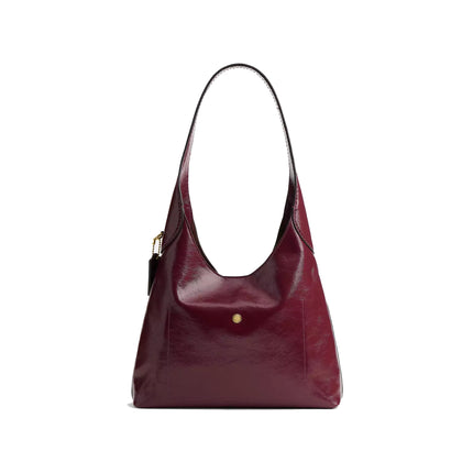 Coach Women's Brooklyn Shoulder Bag 28 Brass/Dark Cherry