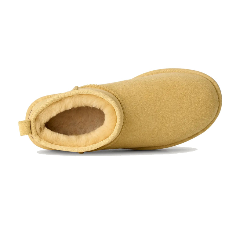UGG Women's Classic Ultra Mini Boots Muted Mustard