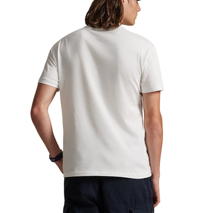 Polo Ralph Lauren Men's Classic Fit Polo Bear Jersey T-Shirt White/Active Bear