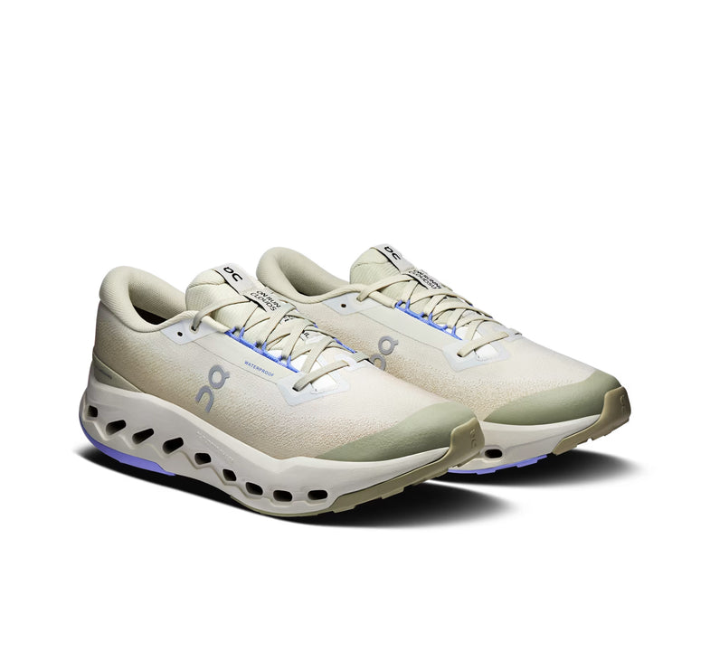 ON Men's Cloudsurfer Trail 2 Waterproof Ghost/Chalk