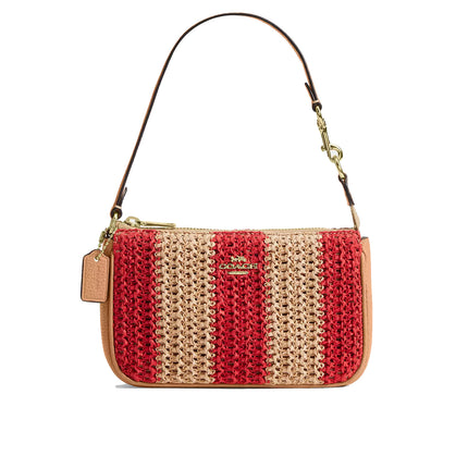 Coach Women's Nolita 19 Gold/Red/Tan